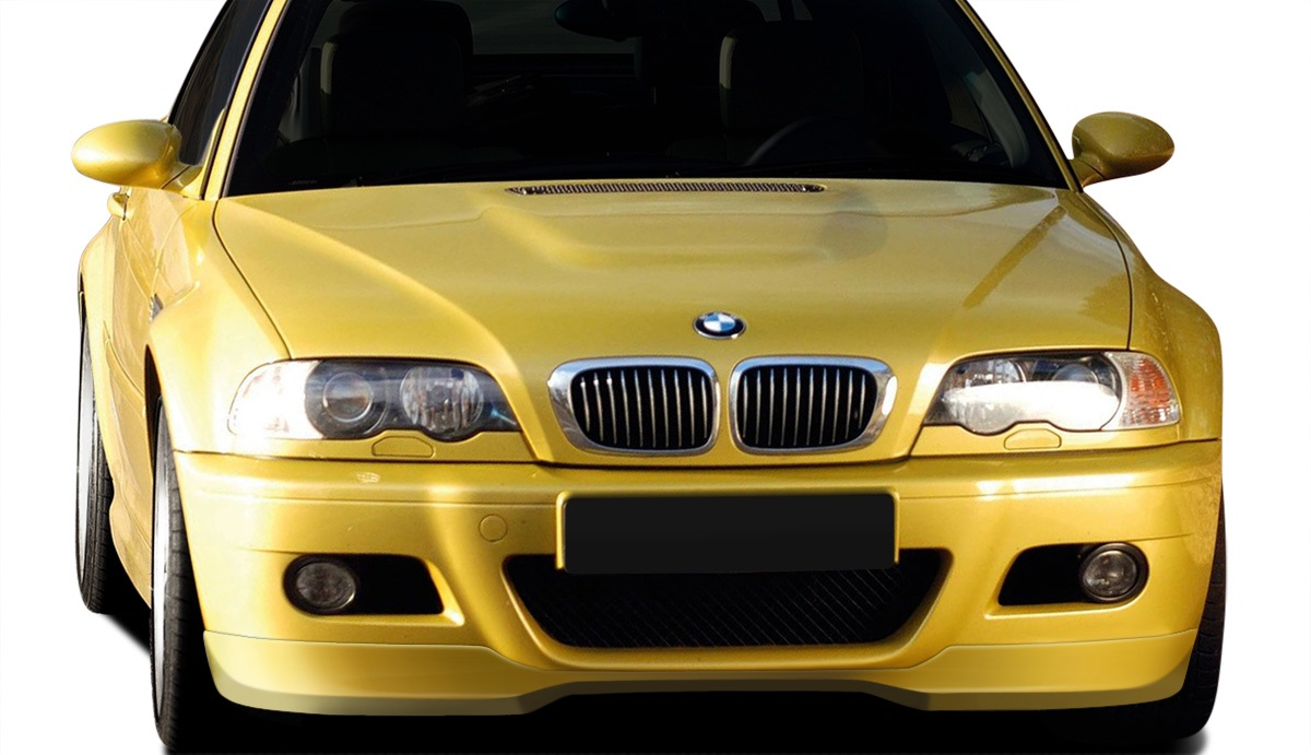 Enhance Your 2001 - 2006 BMW M3 E46 2DR with AF - 1 Front Add - On Spoiler (GFK) - 1 Piece (S)