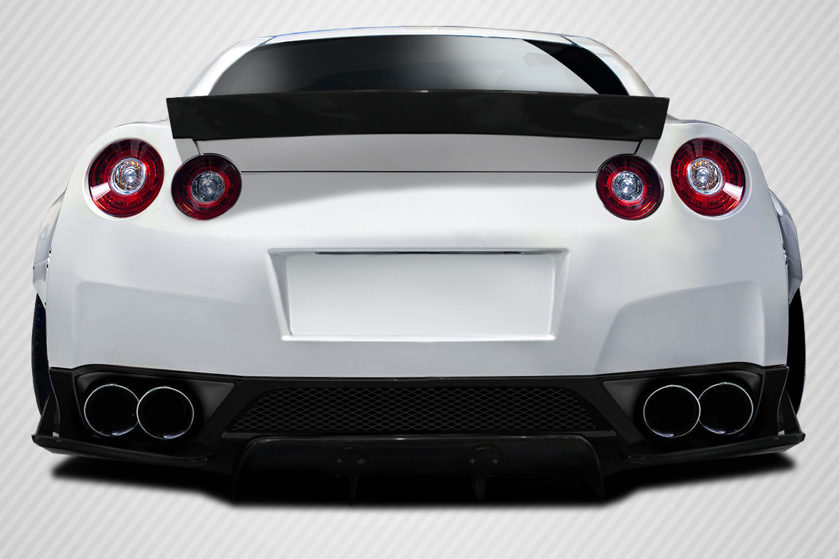 Unleash Your 2009 - 2021 Nissan GT - R R35 with Carbon Creations LBW Rear Wing Spoiler!