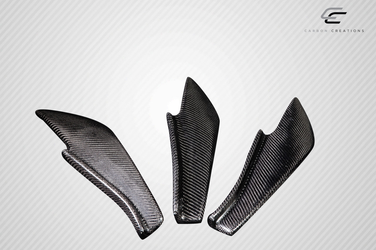 Unleash Style! 2013 - 2020 Scion FR - S, Toyota 86 & Subaru BRZ Carbon Creations GT500 V3 6 - Piece Rear Bumper Canards