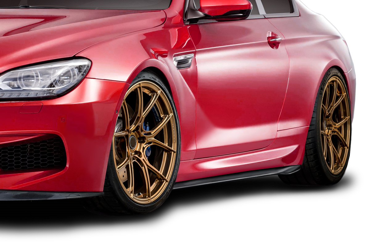 Transform Your 2011 - 2019 BMW 6 Series M6 F06 F12 F13 with Stunning AF - 1 Side Skirt Rocker Panels (GFK) - 2 Piece Set