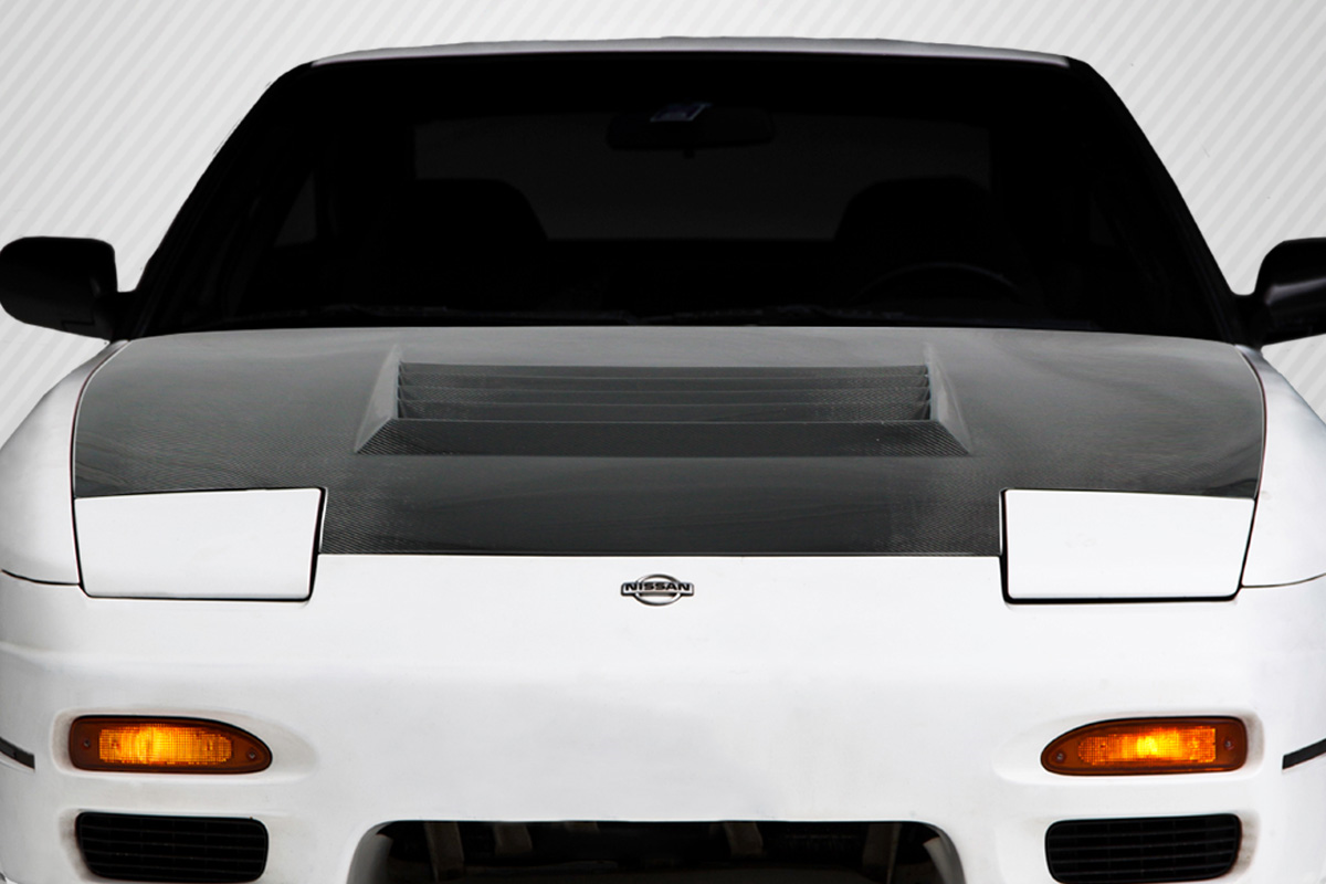 1989 - 1994 Nissan 240SX S13 Carbon Creations D - 1 One - Piece Hood: Elevate Your Ride!