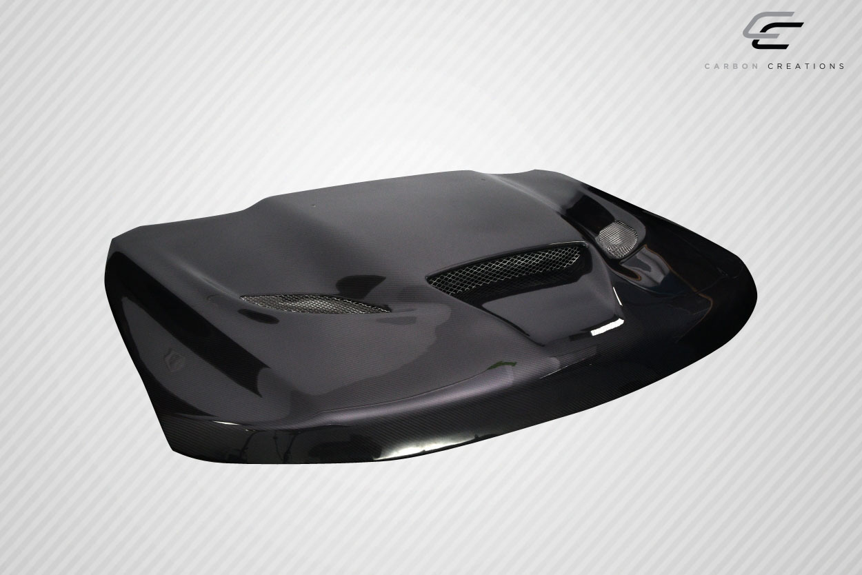 Upgrade Your 2011 - 2022 Jeep Grand Cherokee with Carbon Creations Hellcat Look 1 - Piece Hood