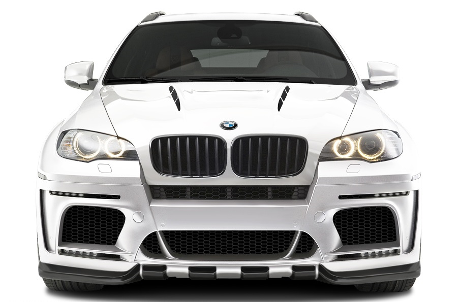 Upgrade Your 2008 - 2014 BMW X6/X6M E71 & 2010 - 2013 X5M E70 with AF - 5 Wide Body Front Bumper Cover (GFK)!