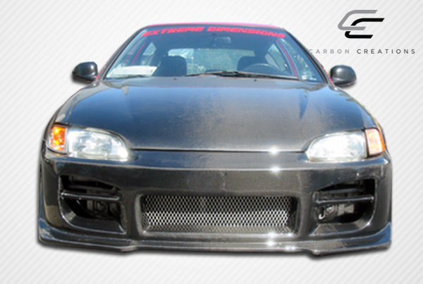 1992 - 1995 Honda Civic 2DR / HB Carbon Creations Dritech OEM Look Hood - One Piece: A Stunning Upgrade!