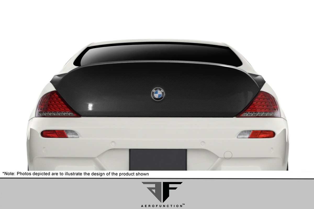 Upgrade Your 2004 - 2010 BMW 6 Series E63 2DR with Stunning Carbon AF - 2 Trunk Lid!