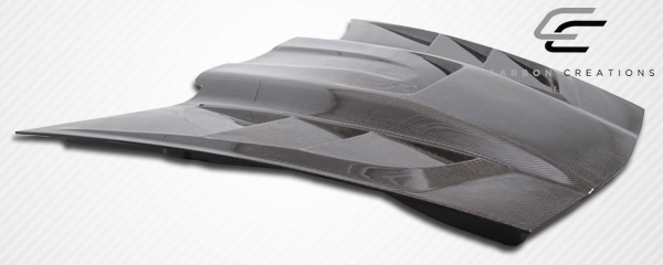 Unleash the Power: 2005 - 2013 Chevrolet Corvette C6 Carbon Creations Dritech ZR Edition 2 One - Piece Hood
