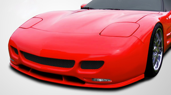 Get the 1997 - 2004 Chevrolet Corvette C5 Couture Polyurethane TS Edition Front Lip Under Spoiler Air Dam Now!