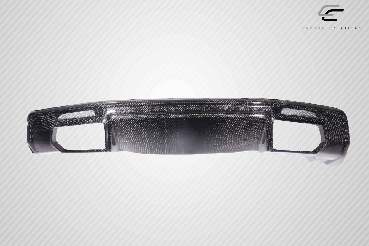 Unleash the Power: 2016 - 2018 Chevrolet Camaro Carbon Creations GM - X Single - Piece Quad Exhaust Rear Diffuser