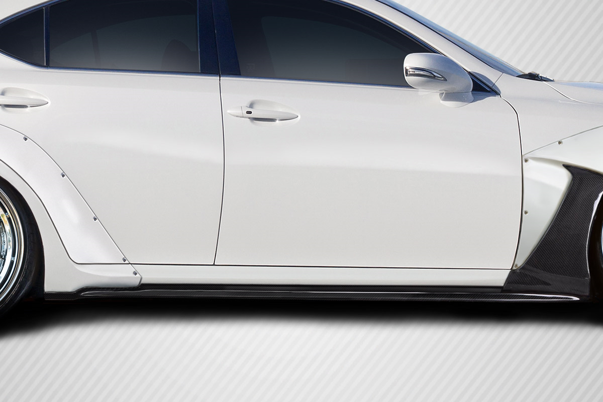 Transform Your 2006 - 2010 Lexus IS250/IS350 with Carbon Creations MSR Side Skirts - 2 Piece Set!