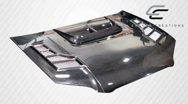 Get the Stunning 2004 - 2005 Subaru Impreza WRX STI Carbon Creations C - 1 One - Piece Hood Now!