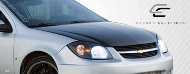 Upgrade Your 2005 - 2010 Chevrolet Cobalt or Pontiac G5 with Carbon Creations OEM Look One - Piece Hood