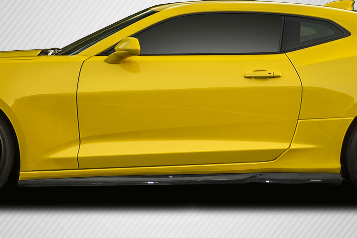 Transform Your 2016 - 2023 Chevrolet Camaro with Carbon Creations Arsenal 2 - Piece Side Skirts