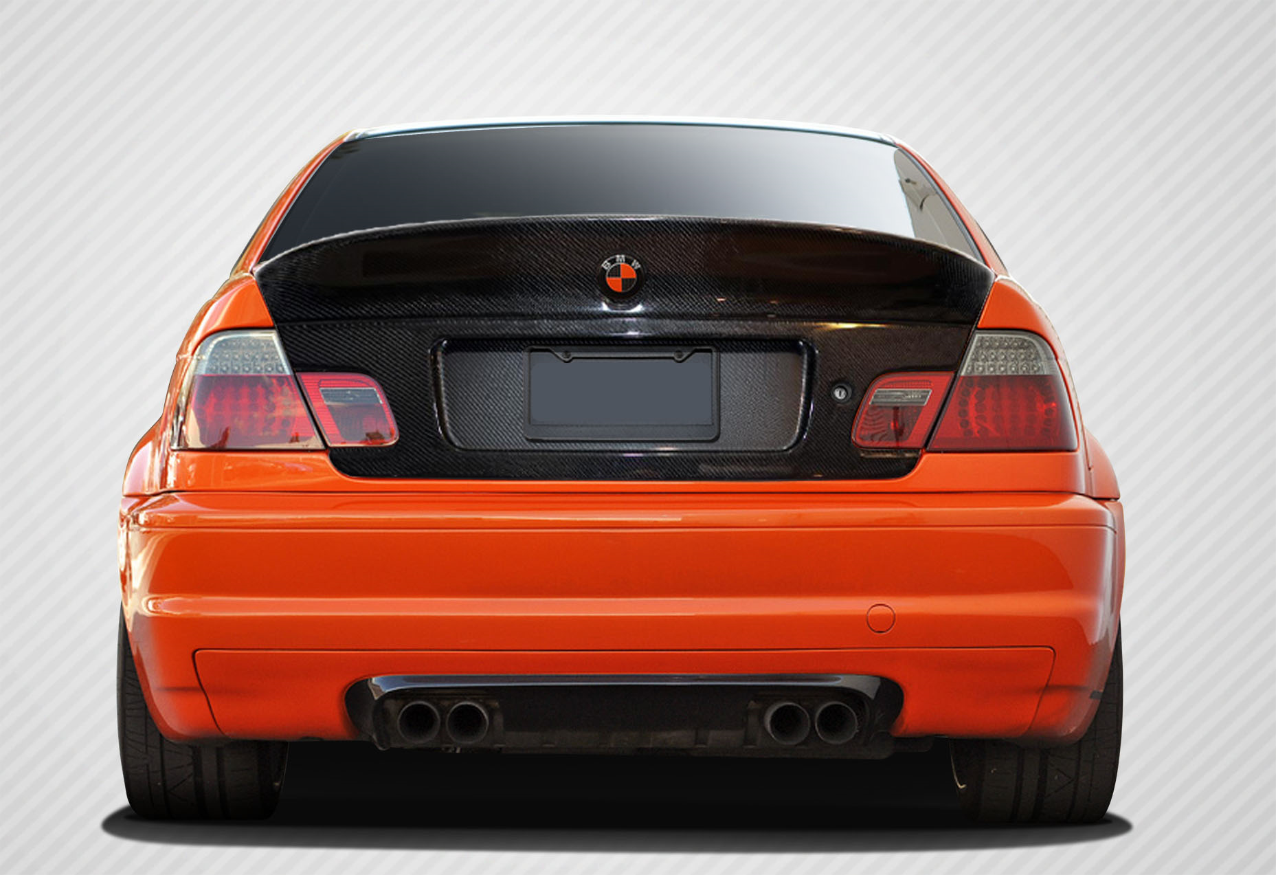Unleash Style: 2000 - 2006 BMW 3 Series M3 E46 2DR Carbon Creations M - Tech One - Piece Trunk