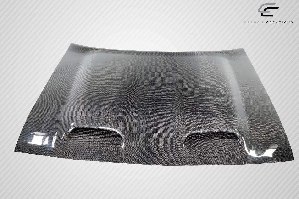 Upgrade Your 2008 - 2023 Dodge Challenger with Carbon Creations Redeye Look One - Piece Hood