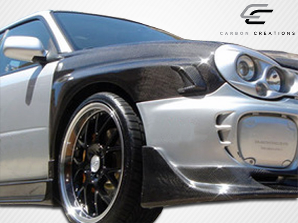 Upgrade Your 2002 - 2003 Subaru Impreza WRX STI with Carbon Creations OEM Look 2 - Piece Fenders