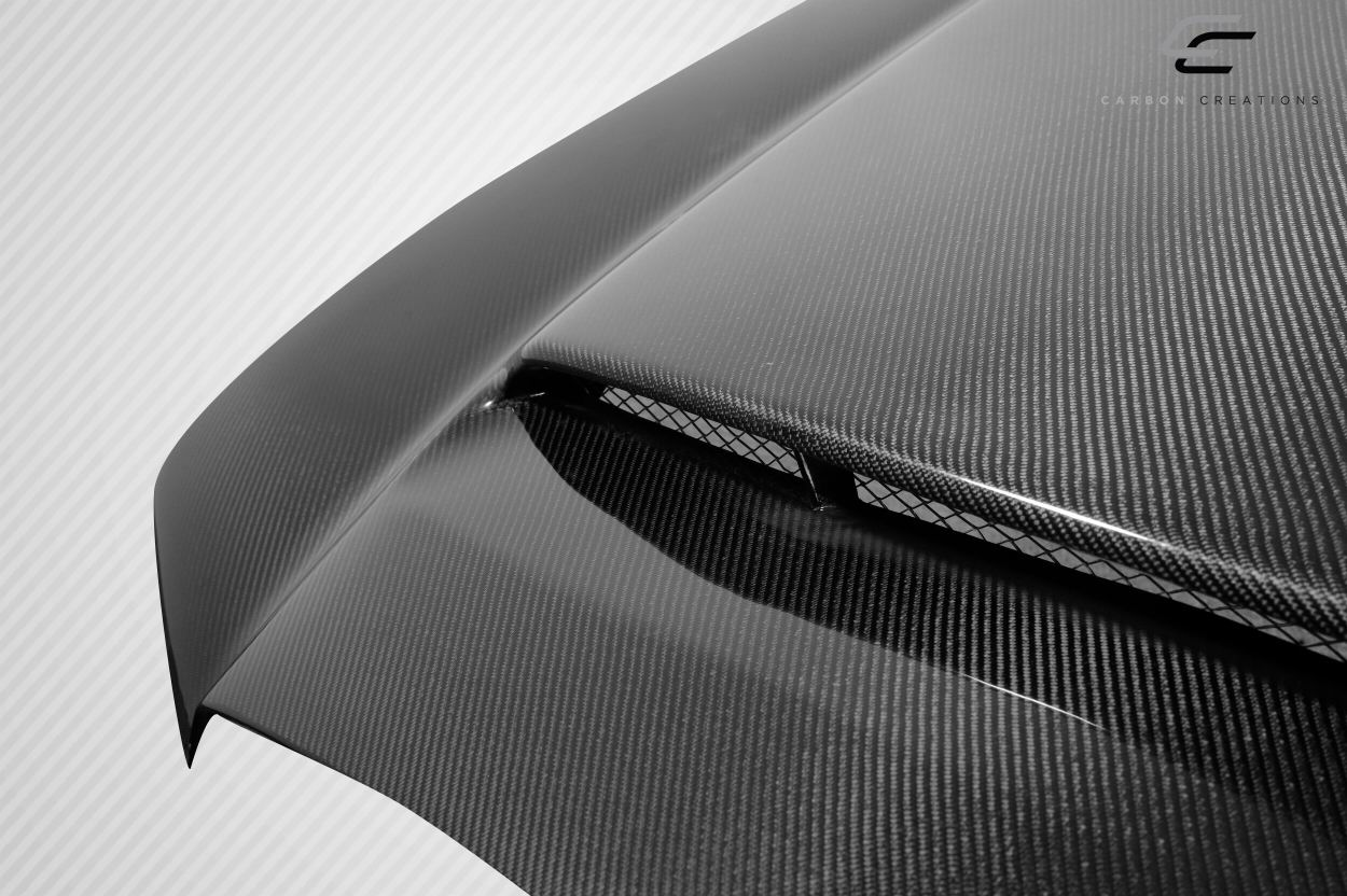 2011 - 2014 Dodge Charger: Carbon Creations Demon Look 1 - Piece Hood - A Must - Have Upgrade!