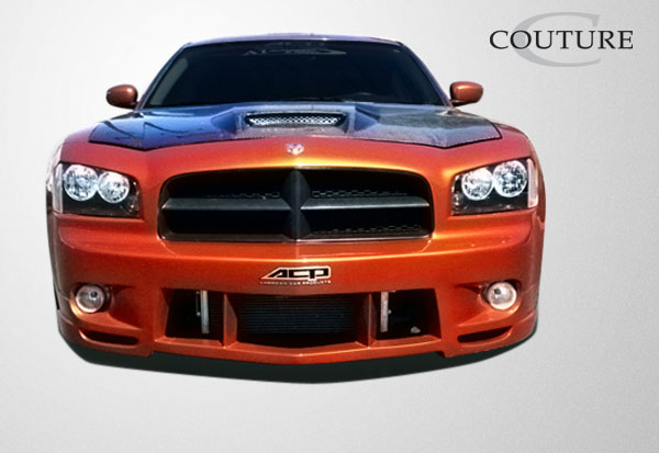 Elevate Your 2006 - 2010 Dodge Charger with Couture's Luxurious Polyurethane Wide Body Front Bumper Cover!
