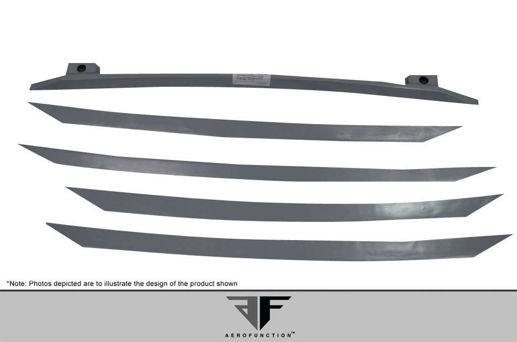 Upgrade Your 2013 - 2021 Land Rover Range Rover with Aero Function's AF - 1 Wide Body Urethane Grille Set!