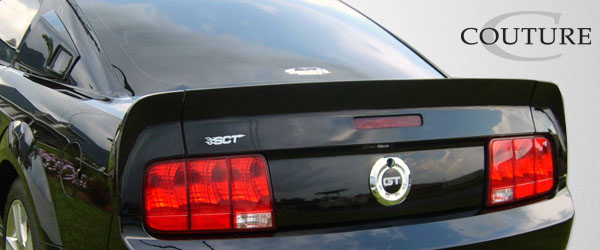Unleash Style: 2005 - 2009 Ford Mustang Couture 3 - Piece Polyurethane CVX Wing Trunk Lid Spoiler