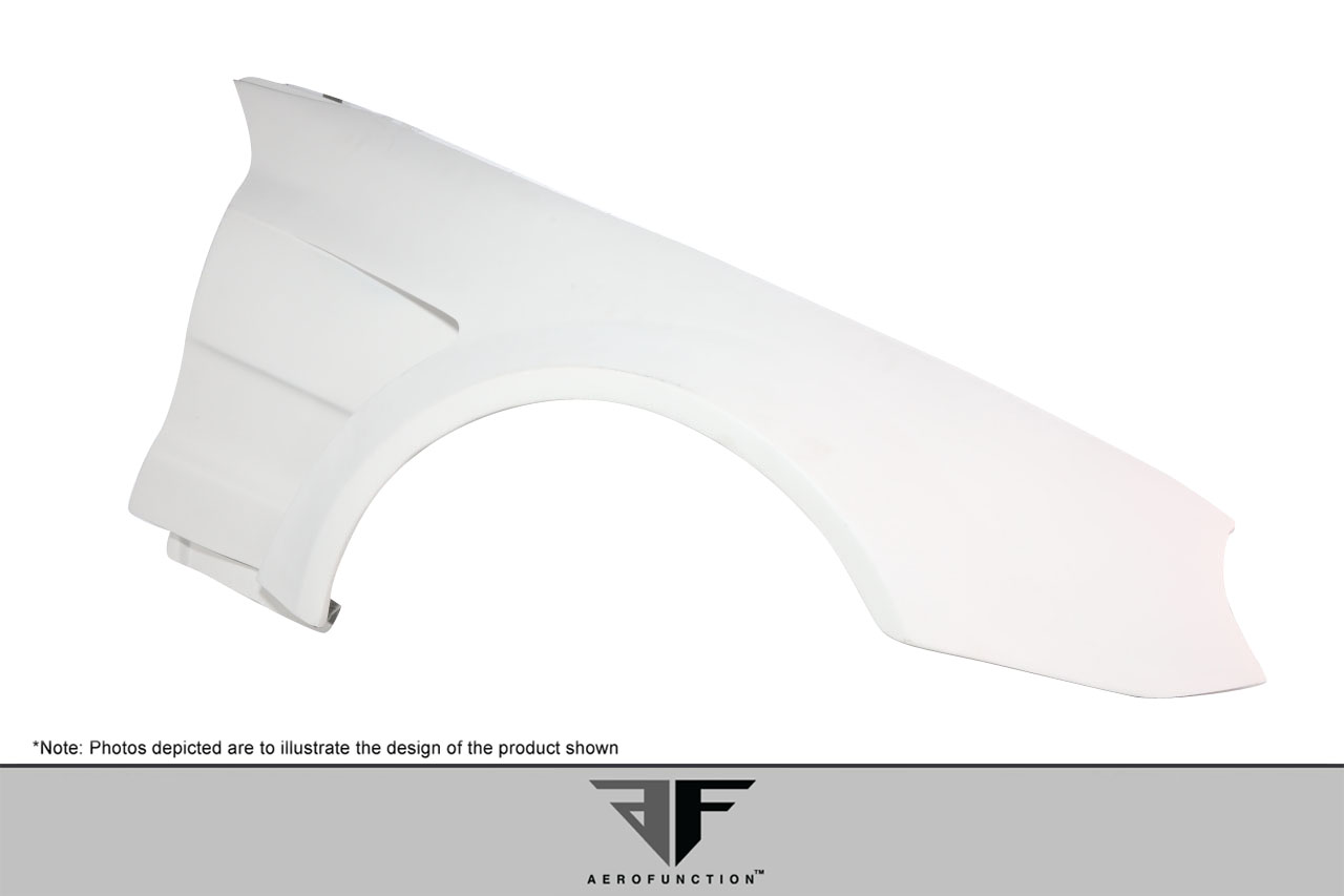 Upgrade Your 2003 - 2008 Mercedes SL Class R230 with AF - Signature 1 Series Wide Body Conversion Front Fenders (GFK) - 2 Piece Set