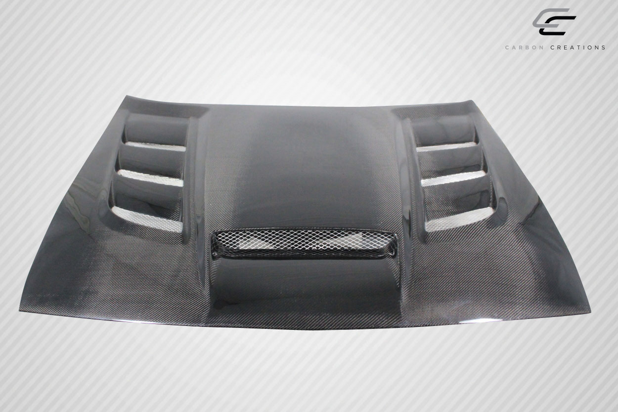 Transform Your 2008 - 2023 Dodge Challenger with Carbon Creations Viper Look One - Piece Hood