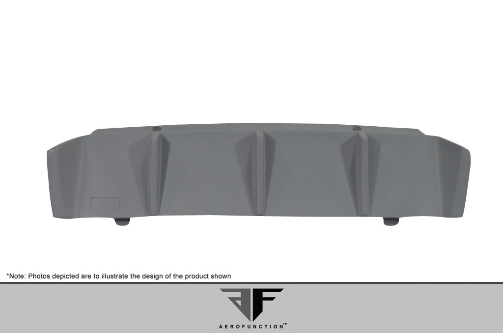 Upgrade Your 2013 - 2021 Land Rover Range Rover with AF - 1 Wide Body Rear Diffuser (GFK) - Single Piece (S)