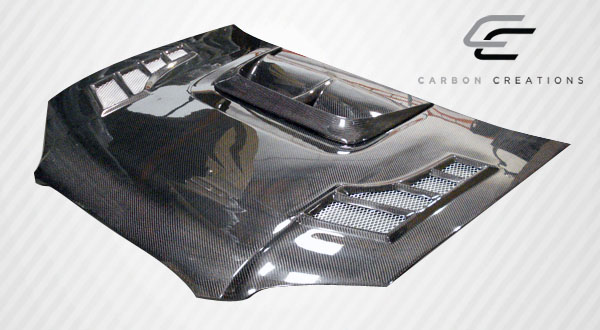 Get the Stunning 2004 - 2005 Subaru Impreza WRX STI Carbon Creations C - 1 One - Piece Hood Now!