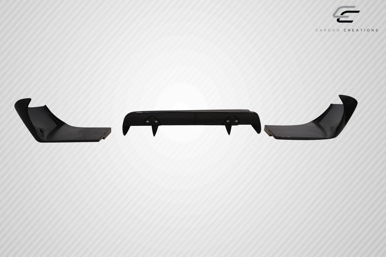 Transform Your 2015 - 2023 Dodge Challenger with Carbon Creations Circuit 3 - Piece Rear Diffuser