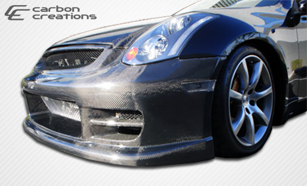 Upgrade Your 2003 - 2007 Infiniti G Coupe G35 with Carbon Creations TS - 1 Front Bumper Cover!