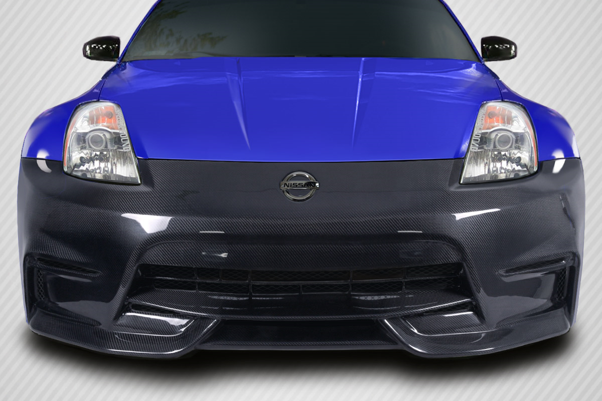 Upgrade Your 2003 - 2008 Nissan 350Z Z33 with Carbon Creations N4 Front Bumper Cover!