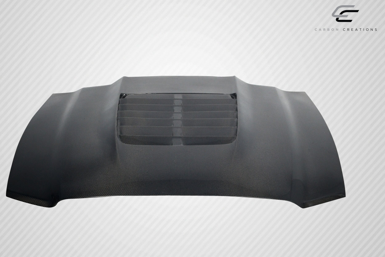 Upgrade Your 2013 - 2014 Ford Mustang or 2010 - 2014 Mustang GT500 with Carbon Creations GT500 V2 One - Piece Hood