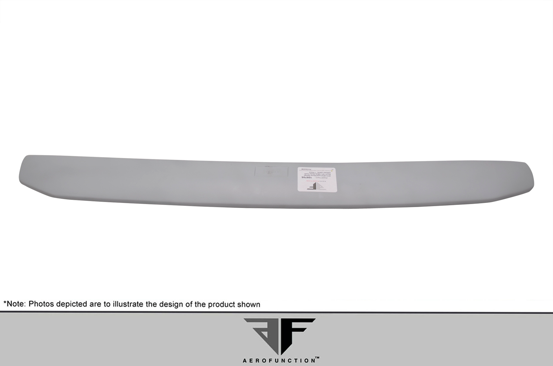 Transform Your 2013 - 2021 Land Rover Range Rover with AF - 1 Wide Body Front Diffuser (GFK) - 1 Piece (S)