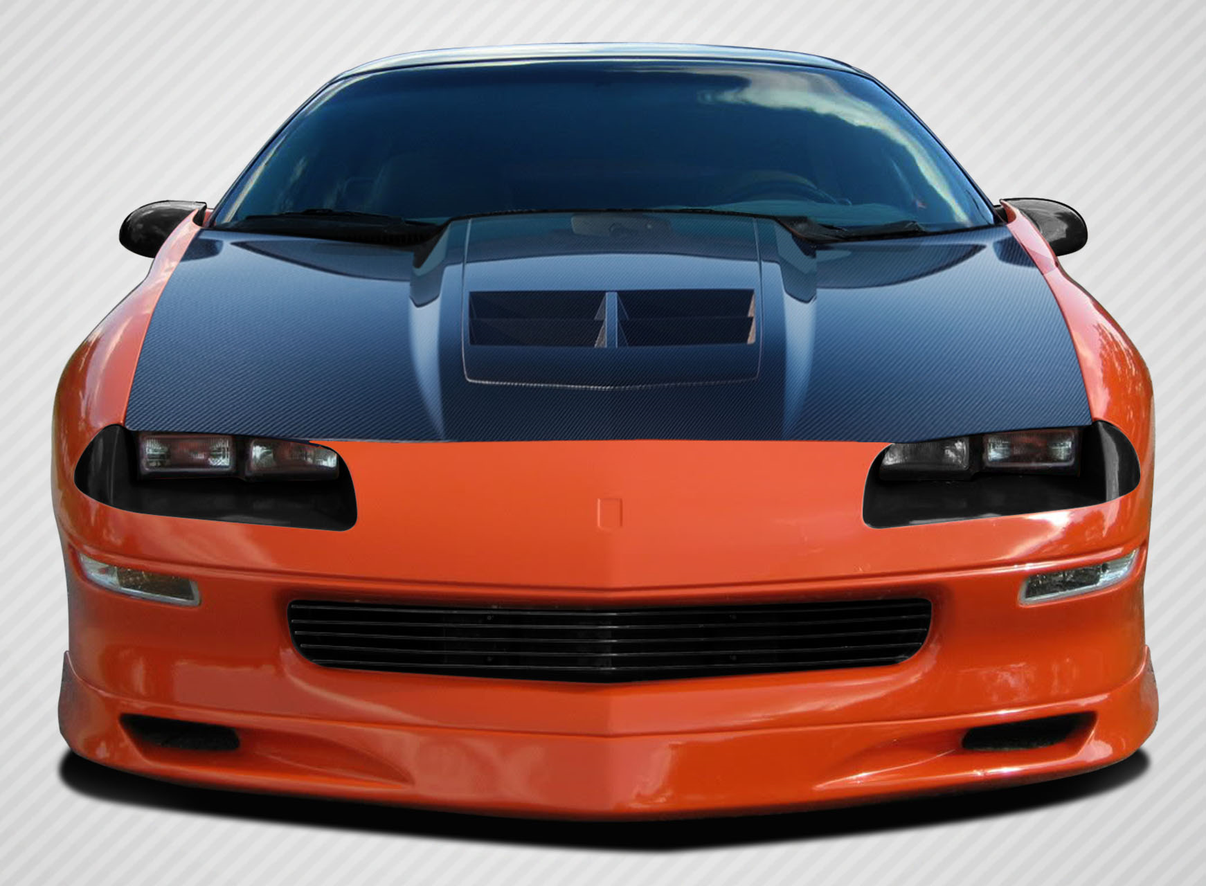1993 - 1997 Chevrolet Camaro Carbon Creations ZL1 Look One - Piece Hood: A Must - Have Upgrade!