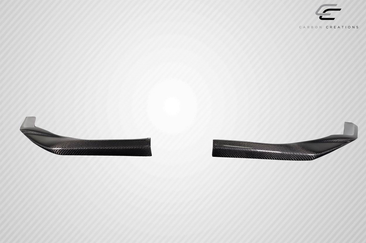 Unleash the Beast: 2014 - 2018 Lexus RC Series RC200T RC350 Carbon Creations EBS Front Lip Splitters (F Sport Only)