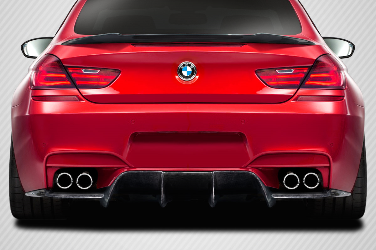 Revamp Your 2012 - 2019 BMW M6 F12 with Stunning AF - 1 Carbon Rear Diffuser!