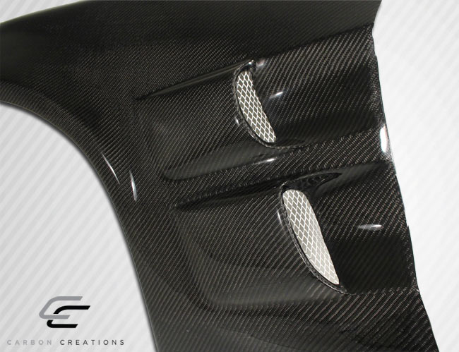 Transform Your 2005 - 2013 Chevrolet Corvette C6 with Carbon Creations ZR Edition Front Fenders (2 Piece)