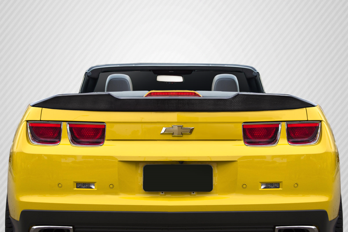 Get the Stunning 2010 - 2013 Chevrolet Camaro Convertible Carbon Creations A Spec Rear Wing Spoiler!
