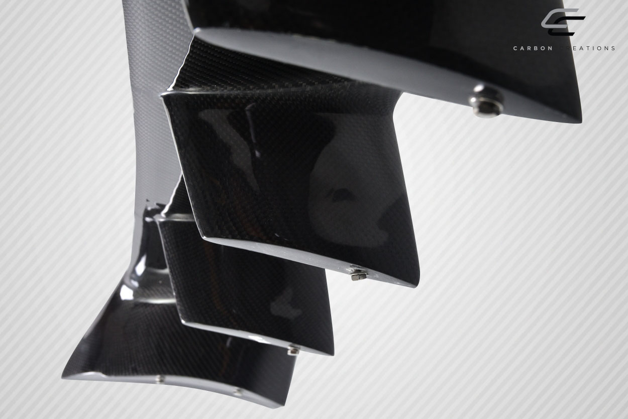 Rev Up Your 2008 - 2023 Dodge Challenger with Carbon Creations CVX One - Piece Wing Spoiler