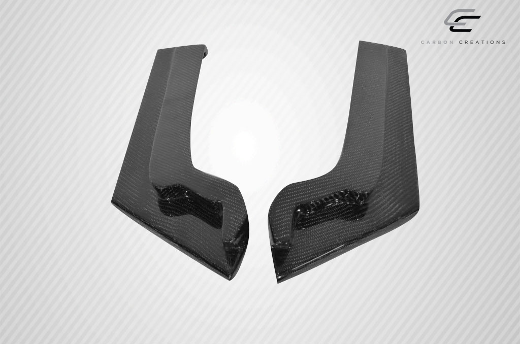 Unleash the Power: 2015 - 2021 Subaru WRX Carbon Creations NBR Concept 2 - Piece Rear Splitters (S)
