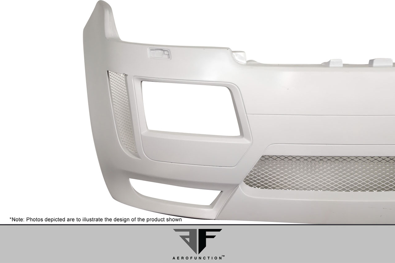 Upgrade Your 2013 - 2021 Land Rover Range Rover with the Stunning AF - 1 Front Bumper (GFK) - One Piece Only!