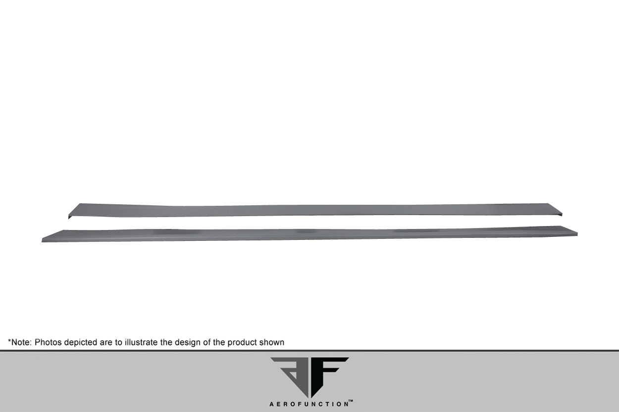 Unleash Your 2015 - 2019 BMW X6 F16/X6M F86's Style with AF - 1 Side Splitters (GFK) - 2 Piece Set