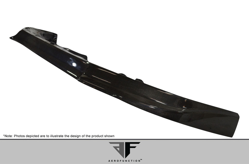Unleash the Power: 2009 - 2011 Nissan GT - R R35 Carbon AF - 2 Front Add - On Spoiler (CFP) - 1 Piece