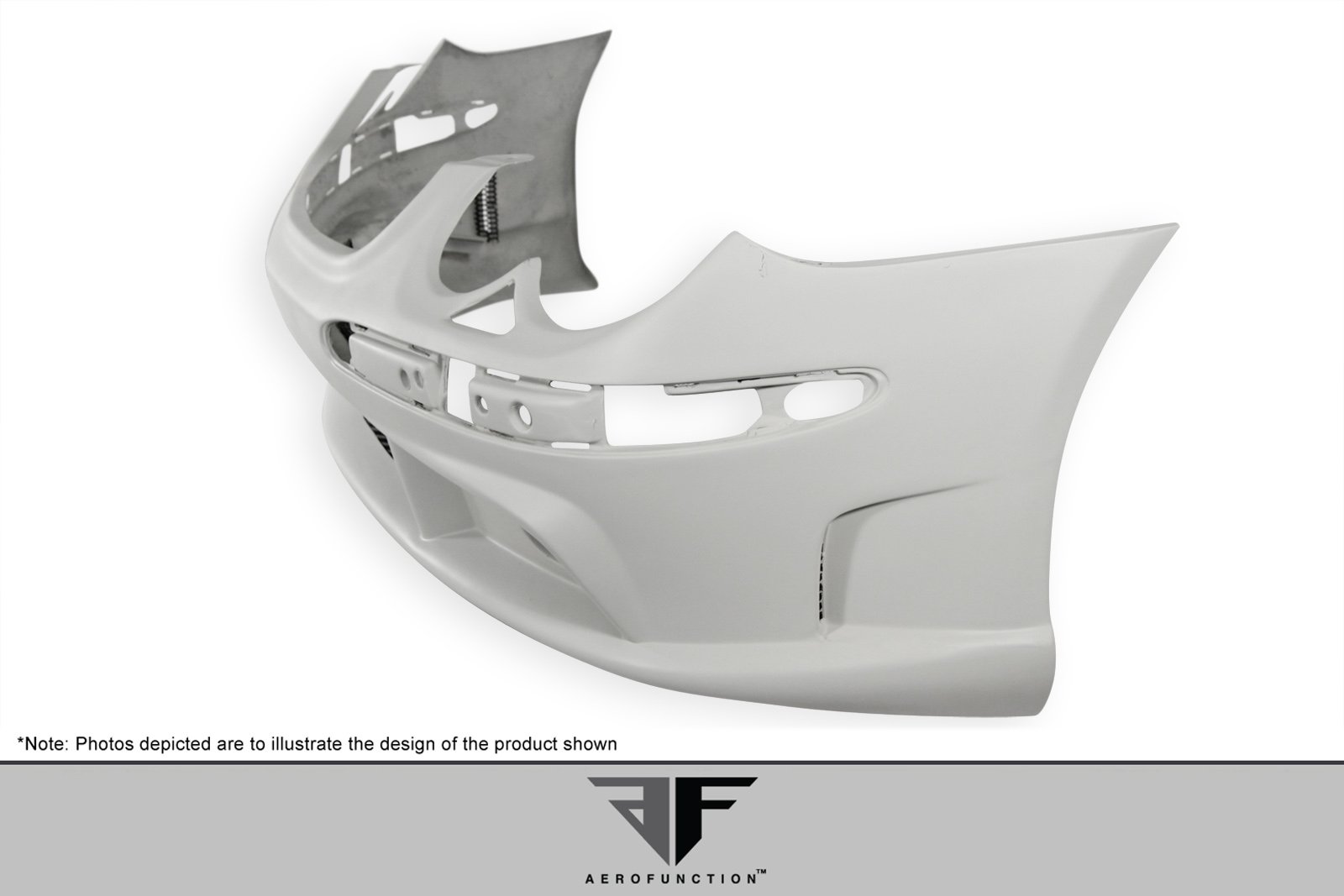Revamp Your 2003 - 2008 Mercedes SL Class R230 with Aero Function's AF - 1 Front Bumper Cover (GFK) - 1 Piece!