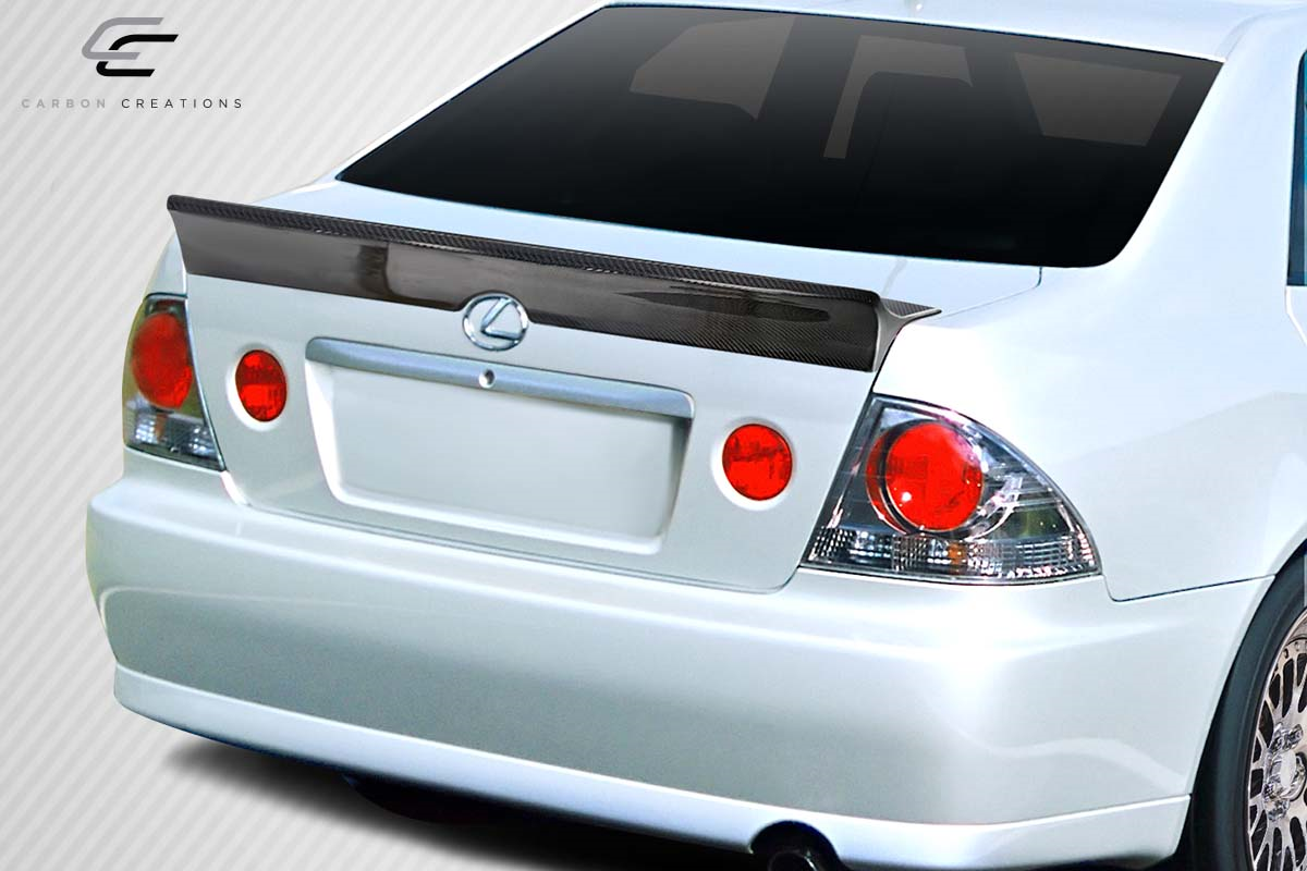 Upgrade Your 2000 - 2005 Lexus IS300 with Carbon Creations DriTech RBS One - Piece Wing Spoiler