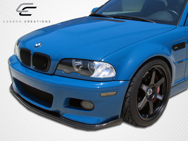 Upgrade Your 2001 - 2006 BMW M3 E46 2Dr with Carbon Creations HM - S Front Lip Under Spoiler Air Dam!