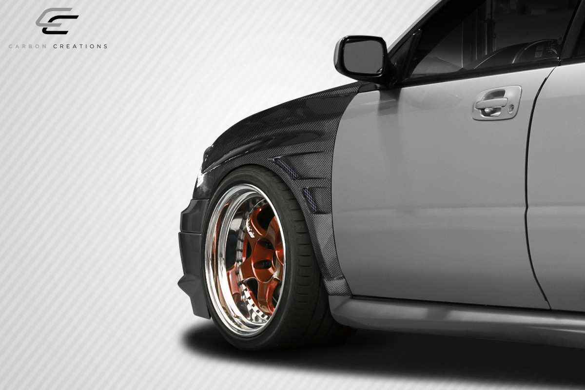 Upgrade Your 2004 - 2005 Subaru Impreza WRX STI with Carbon Creations GT Concept 2 - Piece Fenders