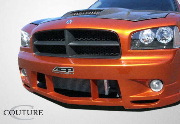 Elevate Your 2006 - 2010 Dodge Charger with Couture's Luxurious Polyurethane Wide Body Front Bumper Cover!
