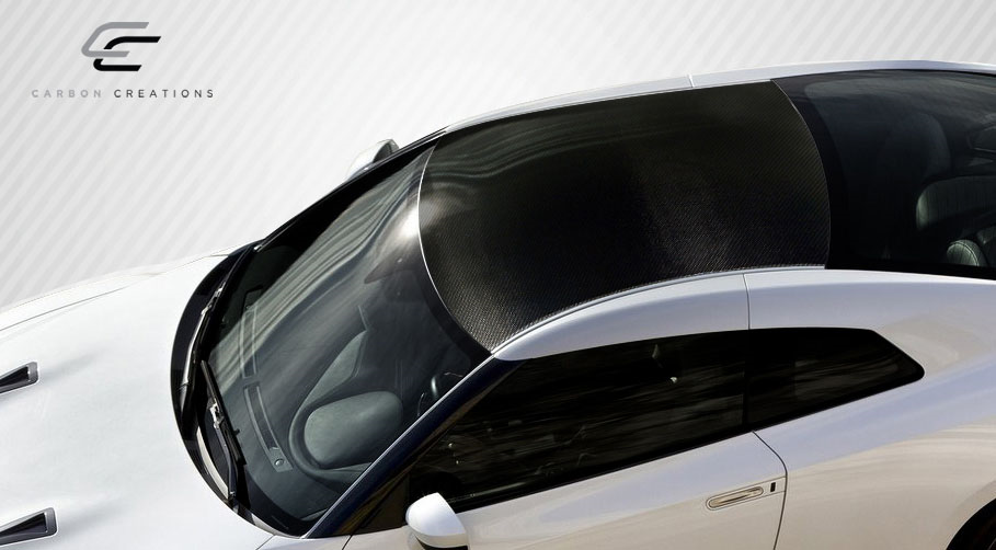Unleash Style: 2009 - 2021 Nissan GT - R R35 Carbon Creations OEM - Look One - Piece Roof
