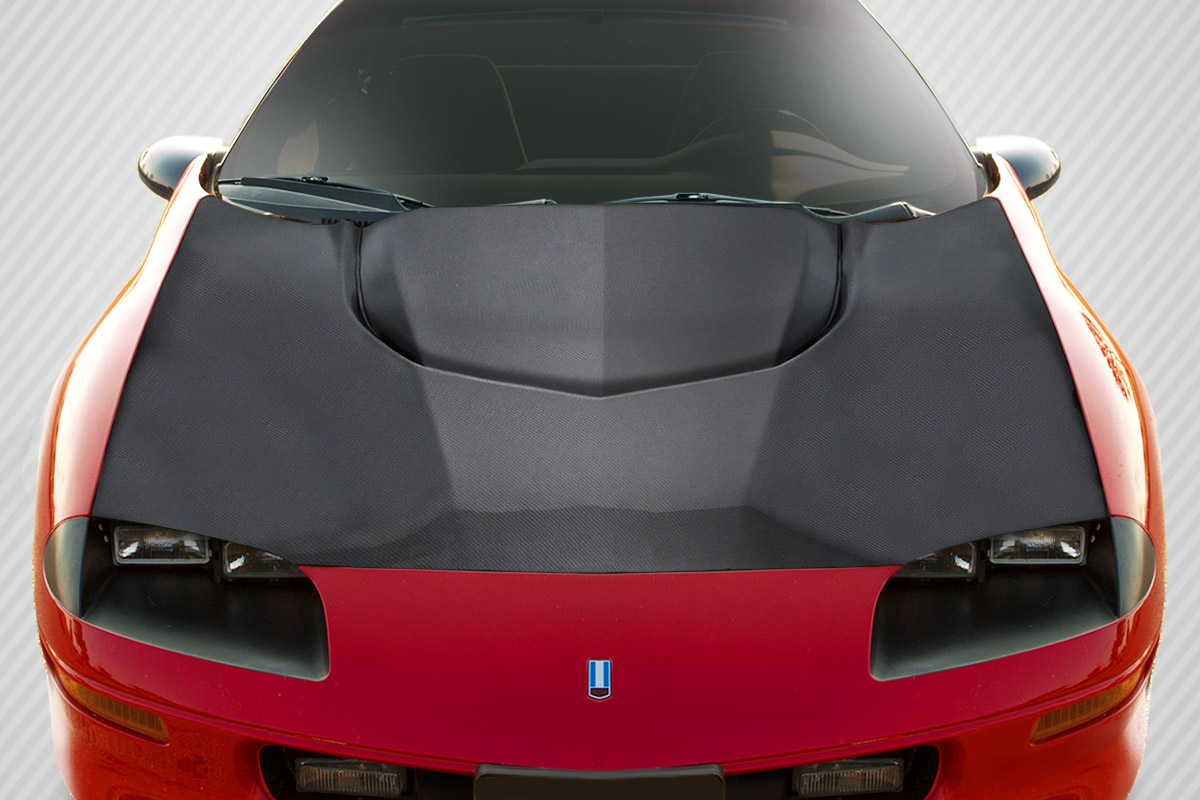 Get Your 1993 - 1997 Chevrolet Camaro the Stunning Carbon Creations ZL1 Version 2 One - Piece Hood!