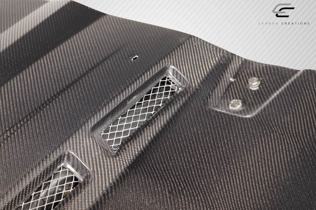 Unleash the Beast: 2007 - 2018 Jeep Wrangler JK Carbon Creations Avenger One - Piece Hood